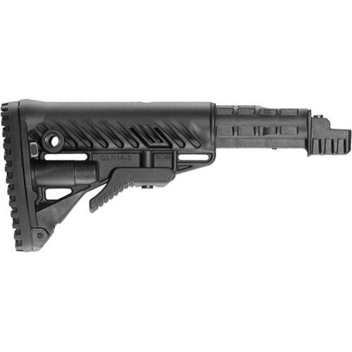 Приклад телескопический FAB для AK 47, полимер