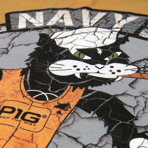 Футболка з малюнком "CAT NAVY", UA281-29891-CB-CNV