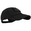 BLACK SOFTSHELL BASEBALL CAP