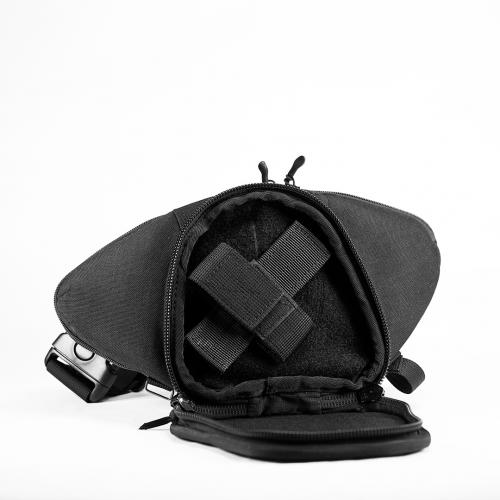 Оперативна тактична поясна сумка "9TACTICAL Casual Bag S MINI 2018 ECO Leather"