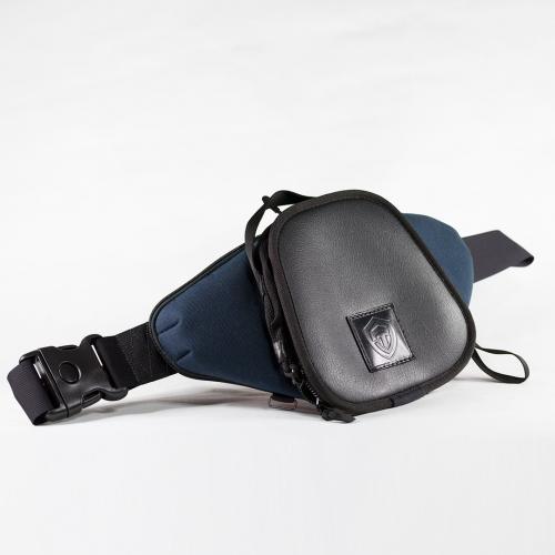Оперативная тактическая поясная сумка "9TACTICAL Casual Bag S MINI 2018 ECO Leather"
